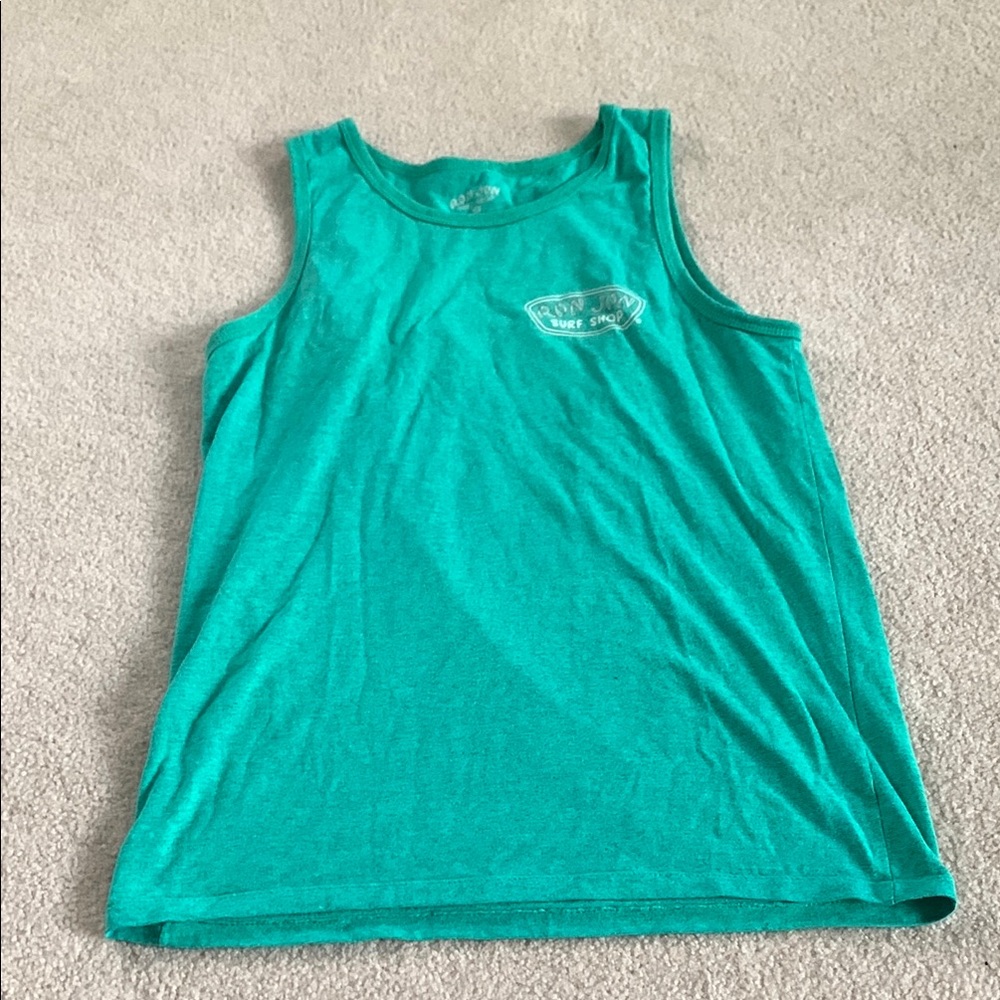 Ron Jon Teal Tank Top (Size Medium)